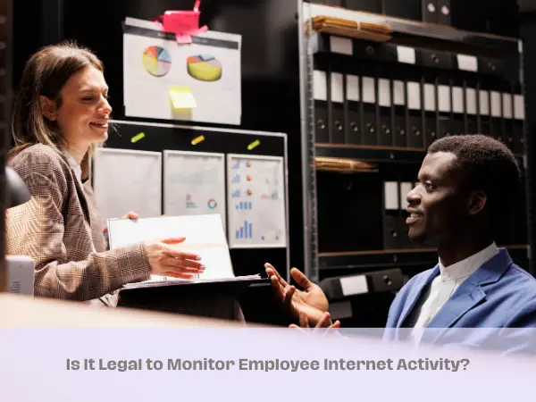 Is It Legal to Monitor Employee Internet Activity - two employees discussion